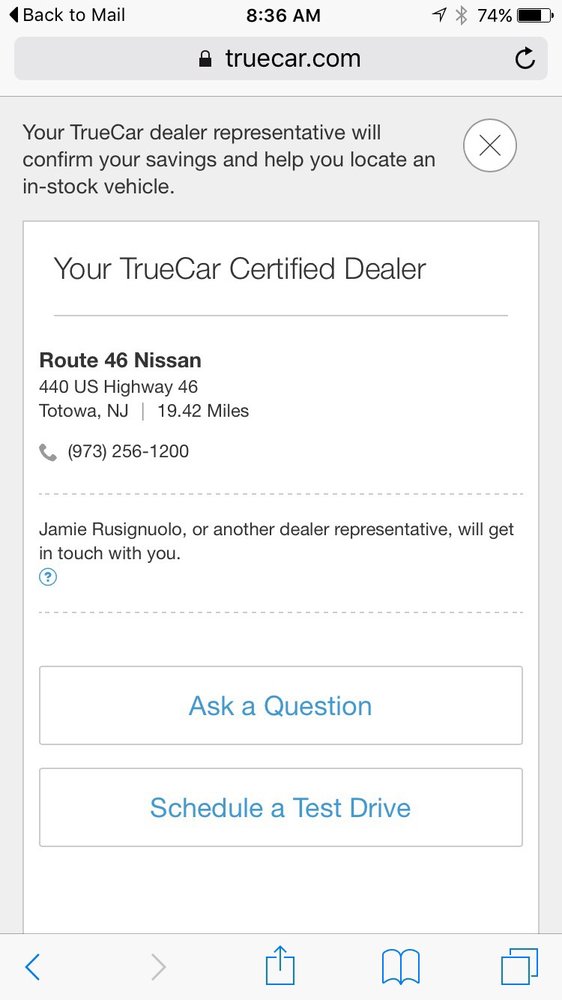 Route 46 nissan totowa new jersey #9